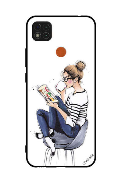 Covernex غطاء حماية لهاتف شاومي ريدمي 9 سي - قراءة كتاب الفن