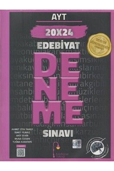 EDEBİYAT SOKAĞI YAYINLARI Edebiyat Sokağı AYT Edebiyat 20 x 24 Deneme Sınavı