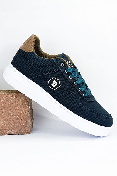 Ayakkabı Durağı Non-Yellow Sole Men's Linen Casual Shoes Petrol Green