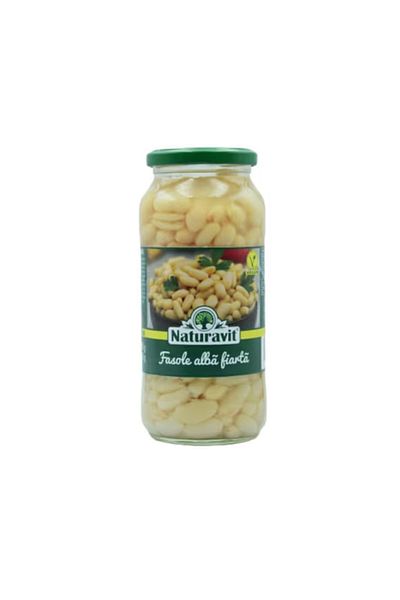 Naturavit Naturavit Boiled White Beans, 580 ml