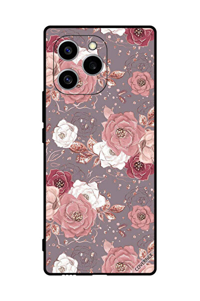 Covernex غطاء حماية لهاتف Honor 60 SE بنقوش زهرية