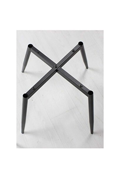 ARTA DOOR Set of 4 Opal Pink Chairs for Dining and Kitchen, Metal Legs, HORECA