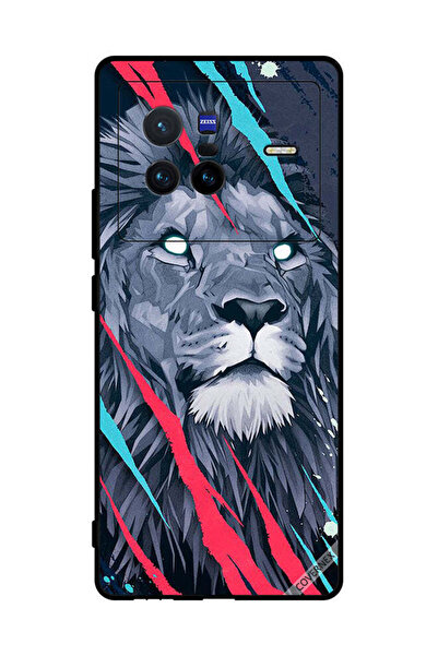 Covernex غطاء حماية لهاتف vivo X80 بتصميم ملك الأسد