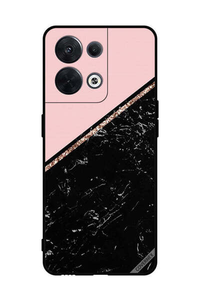 Covernex غطاء حماية لهاتف Oppo Reno8 شريط رخامي