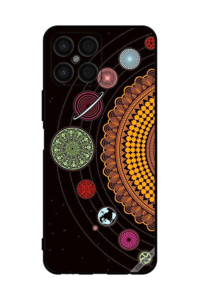 Covernex غطاء حماية لهاتف Honor X8 بتصميم أشكال ماندالا الفضائية