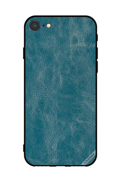 Covernex غطاء حماية لجهاز Apple iPhone SE (2022) بنمط جلدي