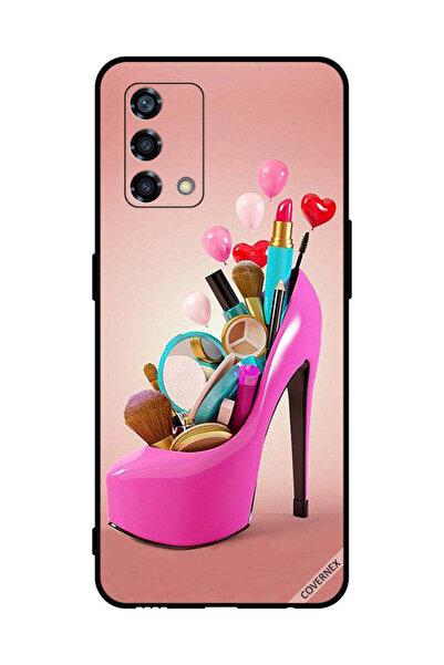 Covernex غطاء حماية لهاتف Oppo Reno6 Lite حذاء مع أدوات مكياج