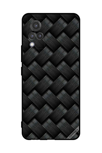 Covernex غطاء حماية لهاتف فيفو V21 بنمط خطوط