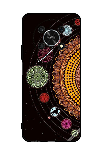 Covernex غطاء حماية لهاتف Honor X9 5G - أشكال ماندالا الفضائية