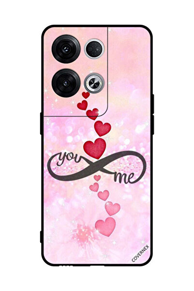 Covernex غطاء حماية لهاتف Oppo Reno8 Pro+ Hearts You Infinity Me