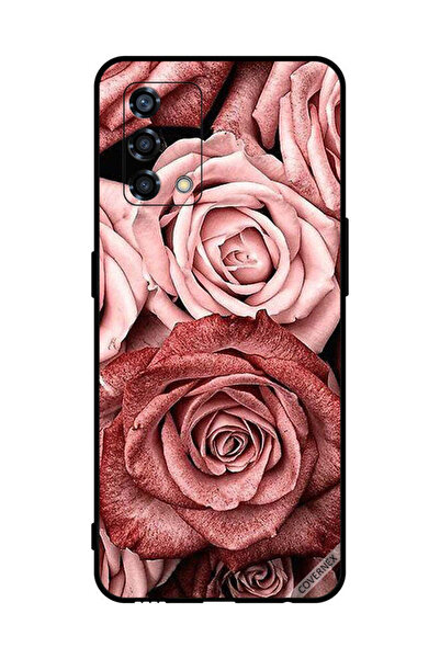 Covernex غطاء حماية لهاتف Oppo Reno6 Lite - زهور