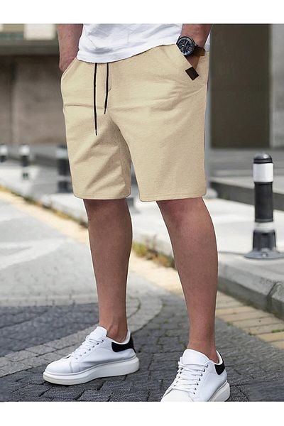 DAXİS Sportwear Company Ανδρικό χτενισμένο βαμβακερό σορτς casual