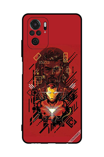 Covernex غطاء حماية لهاتف شاومي ريدمي نوت 10 إس 4 جي - فن الرجل الحديدي