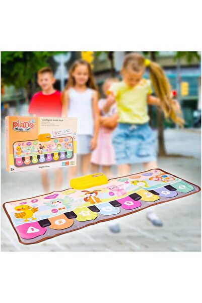 SOLTOY Covoras muzical interactiv si educativ pentru copii cu melodii 80 x 30...