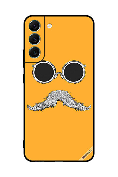 Covernex غطاء حماية لهاتف سامسونج S22+ 5G مع نظارات وفن الشارب