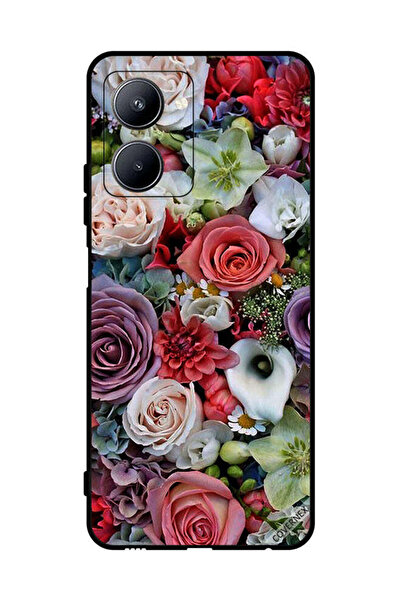 Covernex Protective Case Cover For Realme C33 Roses