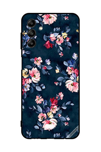 Covernex غطاء حماية لهاتف سامسونج جالاكسي A04s مزين برسومات زهور مرسومة يدويًا