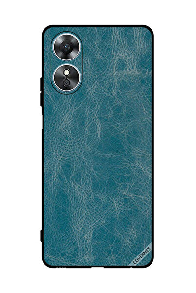 Covernex غطاء حماية لهاتف Oppo A17 بنمط جلد عتيق