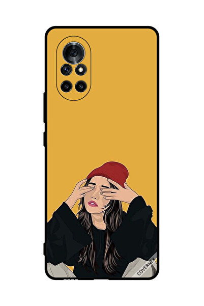 Covernex غطاء حماية لهاتف هواوي نوفا 8 - رسم فتاة حزينة