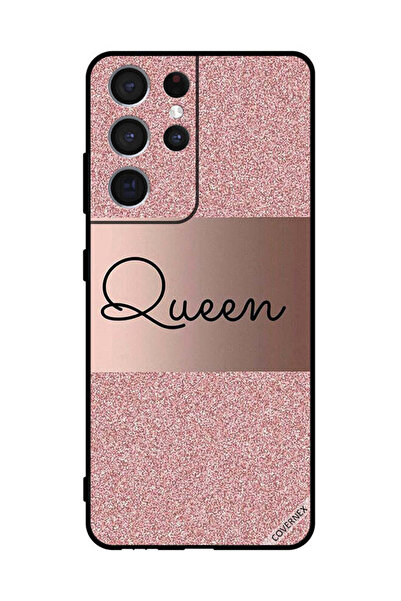 Covernex غطاء حماية لهاتف سامسونج S21 ألترا 5G بخلفية لامعة من كوين
