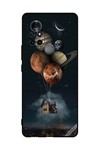 Covernex غطاء حماية لهاتف هواوي نوفا 8 - بالونات الكواكب تأخذك إلى المنزل