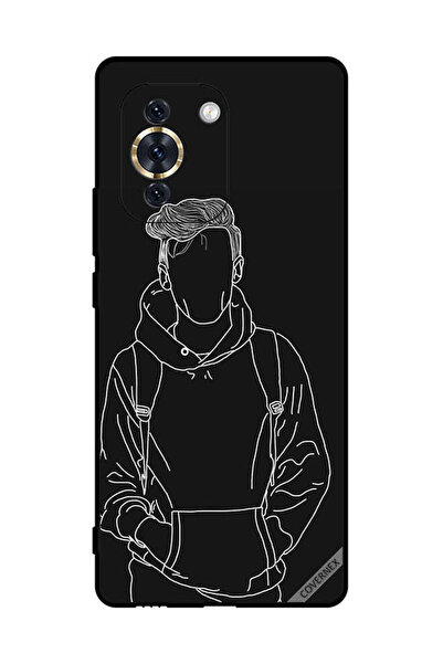 Covernex غطاء حماية لهاتف هواوي نوفا 10 - رسم جاكيت بوي