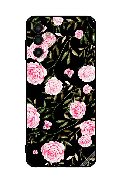 Covernex غطاء حماية لهاتف سامسونج جالاكسي M13 ورود في باقات من الأوراق الصغيرة