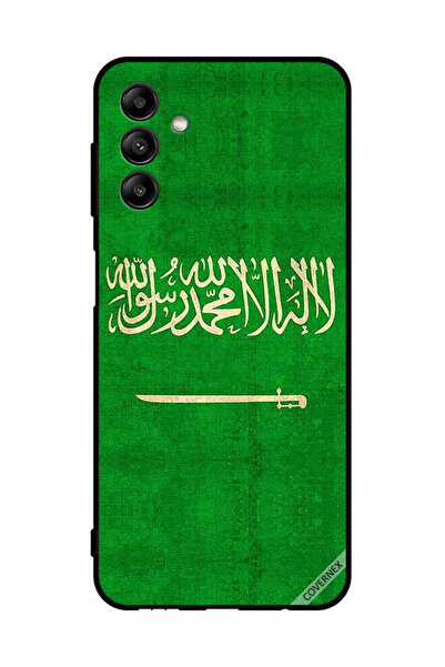 Covernex غطاء حماية لهاتف سامسونج جالاكسي A04s بعلم المملكة العربية السعودية ...