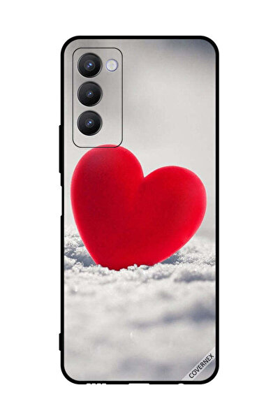 Covernex غطاء حماية لهاتف تكنو كامون 18 بتصميم قلب جميل