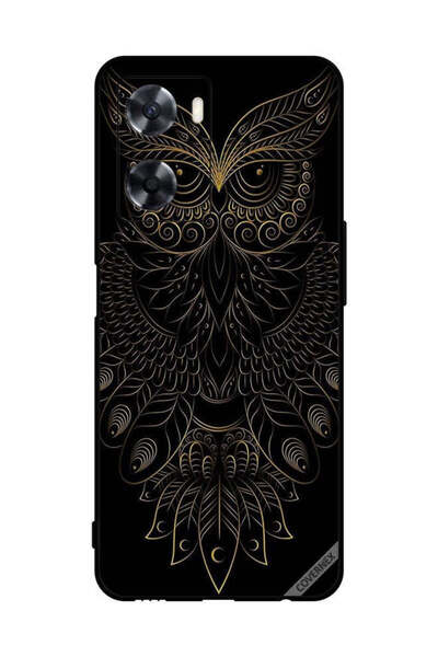 Covernex غطاء حماية لهاتف Oppo A57s بتصميم بومة زهرية عصرية