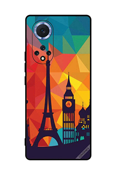 Covernex غطاء حماية لهاتف Honor 50 Pro بنمط باريس الملون