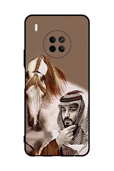 Covernex غطاء حماية لهاتف هواوي Y9A محمد بن سلمان أمام حصان