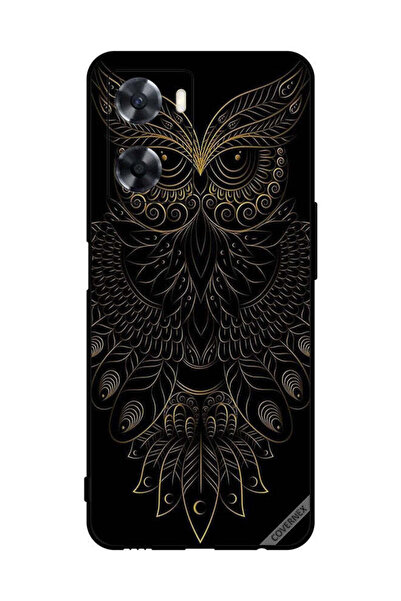 Covernex غطاء حماية لهاتف Oppo A77 4G بتصميم بومة زهرية عصرية