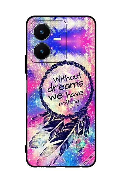 Covernex غطاء حماية لهاتف فيفو Y22 بدون أحلام ليس لدينا شيء