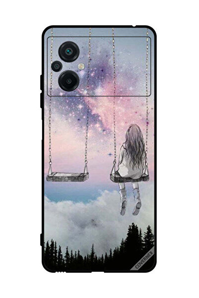 Covernex غطاء حماية لهاتف شاومي بوكو M5 4G، رسم فتاة وحيدة