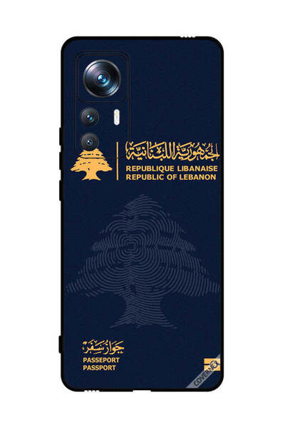 Covernex غطاء حماية لهاتف شاومي 12T Pro جواز سفر لبناني