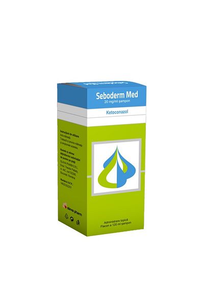 SLAVIA PHARM Seboderm Med 20mg/ml Sampon 120ml