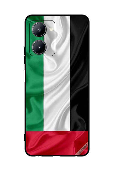 Covernex غطاء حماية لهاتف Realme C33 بطبعة علم الإمارات العربية المتحدة