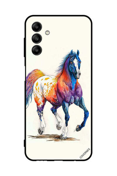 Covernex غطاء حماية لهاتف سامسونج جالاكسي A04s - رسمة حصان