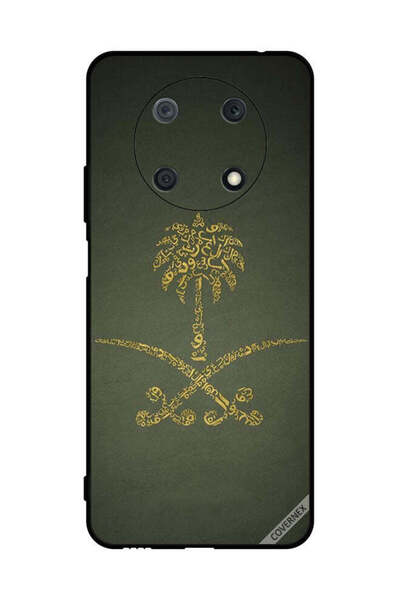 Covernex غطاء حماية لهاتف هواوي نوفا واي 90، لافتة وطنية سعودية عتيقة