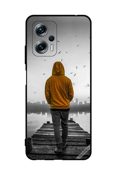 Covernex غطاء حماية لهاتف شاومي ريدمي نوت 11T برو - فتى حزين يمشي