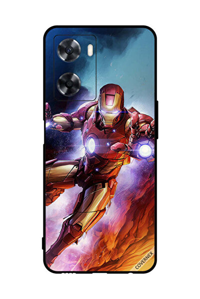 Covernex غطاء حماية لهاتف Oppo A77s Iron Man
