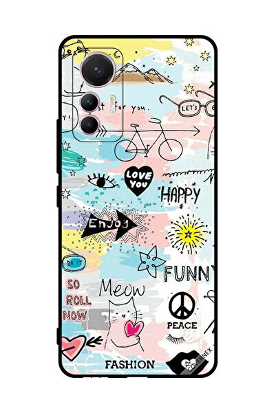 Covernex غطاء حماية لهاتف شاومي 12 لايت دودل مياو إنجوي