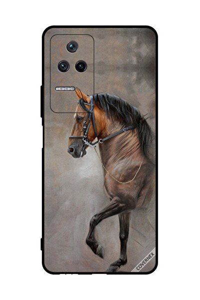 Covernex Protective Case Cover For Xiaomi Poco F4 5G Vintage Picture Of Horse