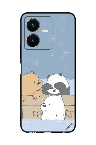 Covernex غطاء حماية لهاتف Vivo Y22s Bear Friends