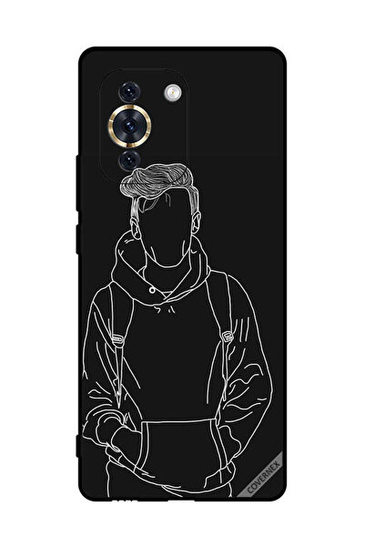 Covernex غطاء حماية لهاتف هواوي نوفا 10 برو - رسم جاكيت بوي