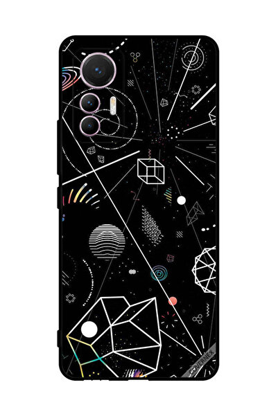 Covernex غطاء حماية لهاتف شاومي 12 لايت بأشكال هندسية