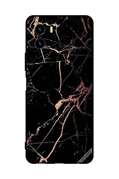 Covernex غطاء حماية لهاتف vivo Y15s بنمط رخامي مموج