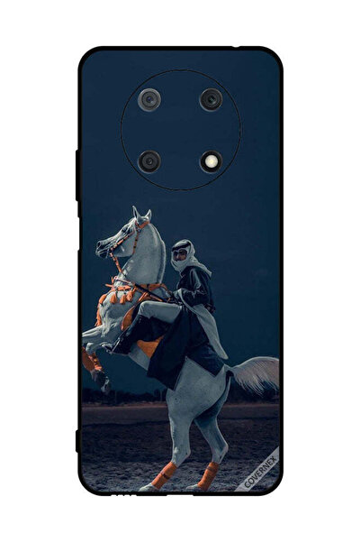 Covernex غطاء حماية لهاتف هواوي نوفا واي 90 - شاب على حصان