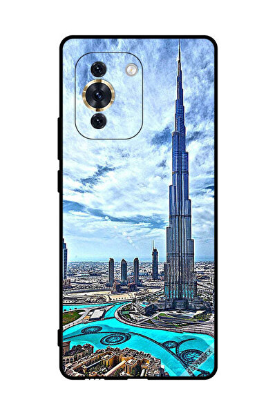 Covernex غطاء حماية لهاتف هواوي نوفا 10 برو - برج خليفة - غيوم تلامس السحاب